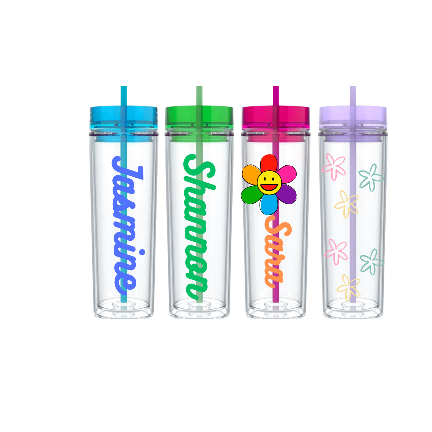 Skinny Acrylic Tumbler